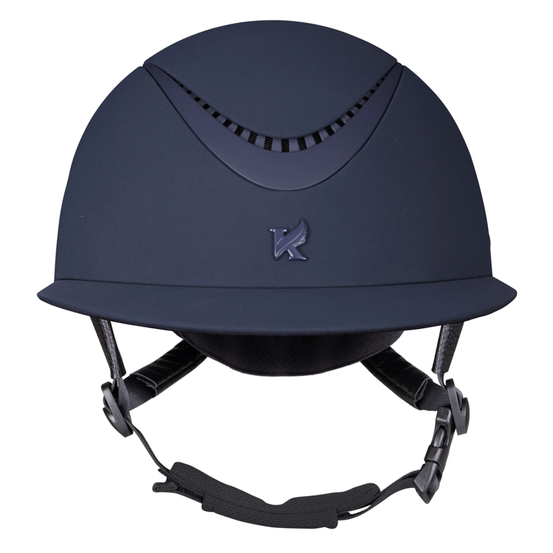 Shires Karben Aria Ellipse Riding Hat - Navy-2